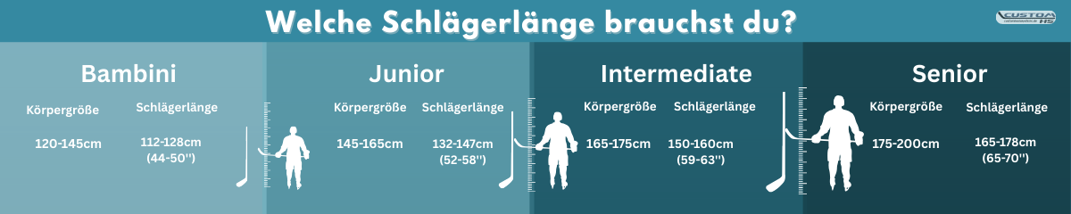 Den passenden Eishockeyschläger finden