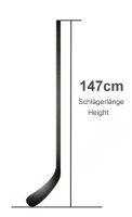 P28 Flex 50 Rechts 58&quot; - Junior Full Carbon Schl&auml;ger
